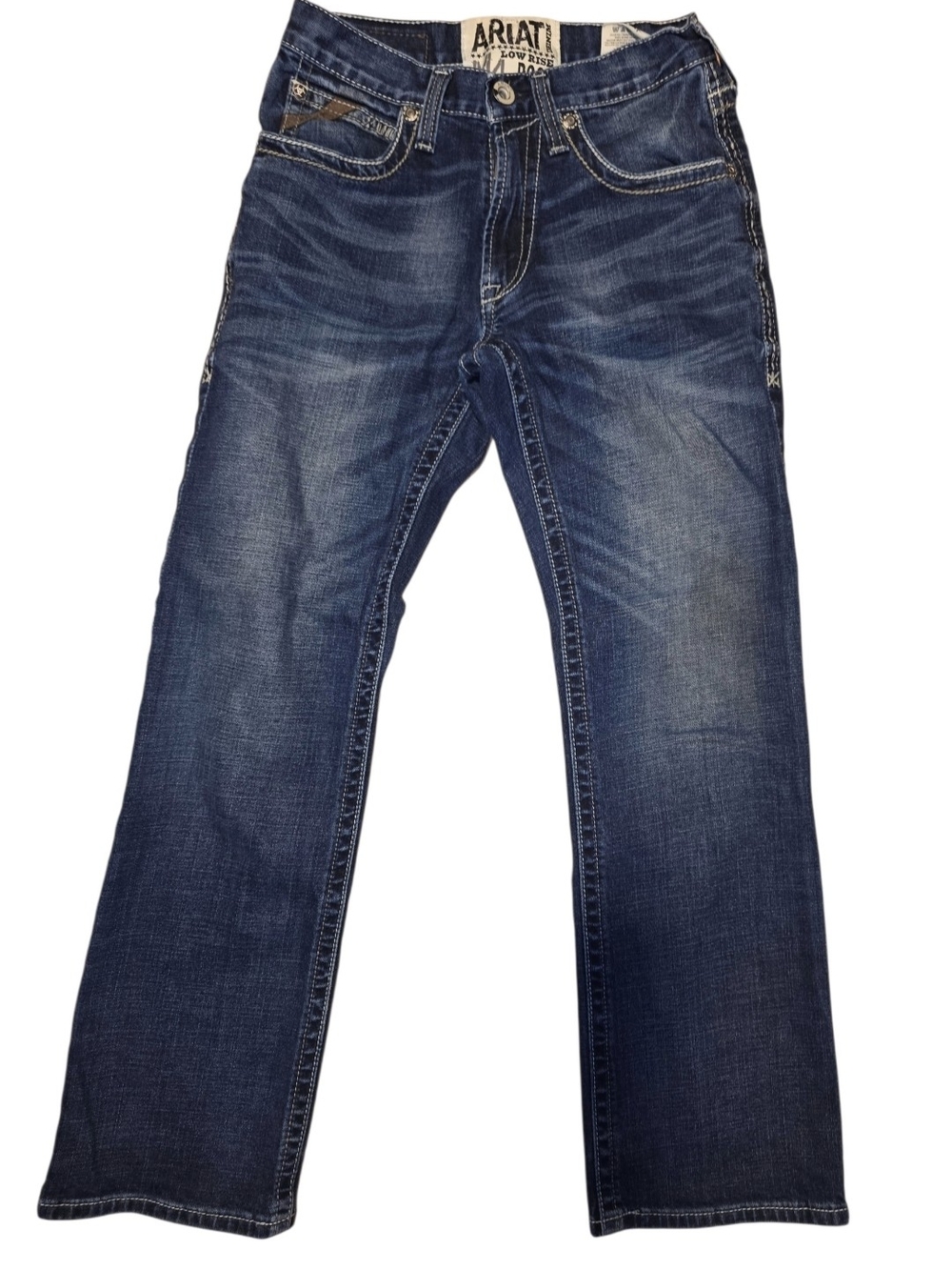 Ariat Men’s Medium Dark Blue Low Rise Bootcut Jeans M4 (Size 28/32)
